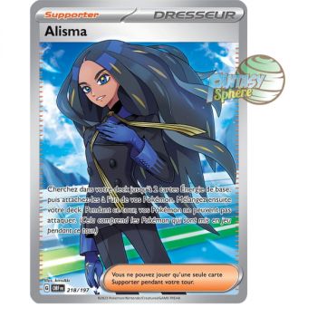 Item Alisma – Ultra Rare 218/197 – Scharlachrote und violette Obsidianflammen