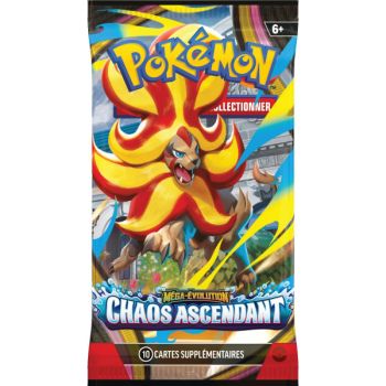 Artset – 4 Mega-Entwicklungs-Booster – Chaos Rising [ME04][CRI] – Pokémon