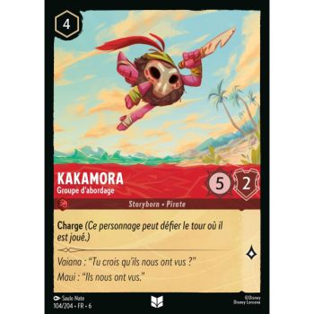 Item Kakamora, Boarding Group - 104/204 - AZS - Das Azuritmeer - Brilliant - Premium - Französisch
