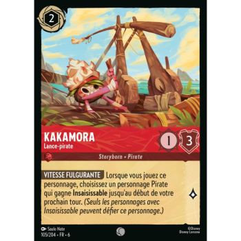 Item Kakamora, Piratenspeer - 105/204 - AZS - Das Azuritmeer - Brillant - Premium - Französisch