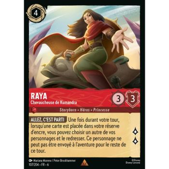 Item Raya, Reiterin von Kumandra – 107/204 – AZS – Das Azuritmeer – Brillant – Premium – Französisch