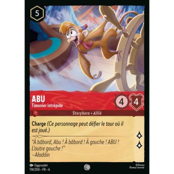 Item Abu, unerschrockener Steuermann – 114/204 – AZS – Das Azurmeer – Brillant – Premium – Französisch