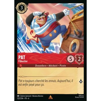 Item Pat, Buccaneer – 122/204 – AZS – Das Azuritmeer – Brillant – Premium – Französisch