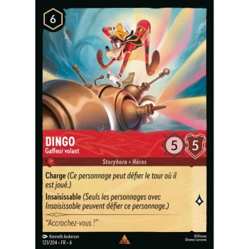 Item Goofy, der fliegende Pannenkünstler – 123/204 – AZS – Das Azuritmeer – Brillant – Premium – Französisch