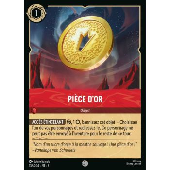 Item Goldmünze - 133/204 - AZS - Das Azuritmeer - Brillant - Premium - Französisch
