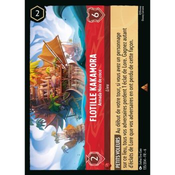 Item Kakamora Flottille, Coconut Armada – 135/204 – AZS – Das Azuritmeer – Brillant – Premium – Französisch
