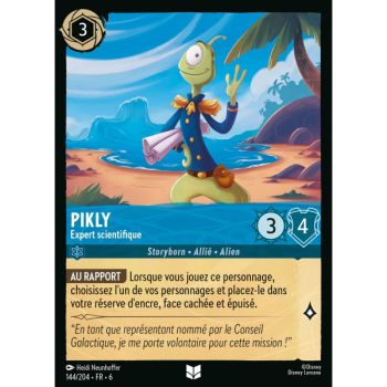 Item Pikly, Wissenschaftlicher Experte – 144/204 – AZS – Das Azuritmeer – Brillant – Premium – Französisch