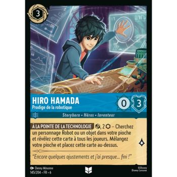 Item Hiro Hamada, Robotik-Wunderkind – 145/204 – AZS – Das Azuritmeer – Brillant – Premium – Französisch