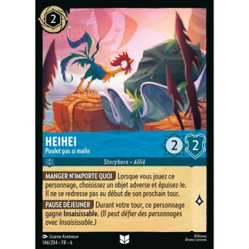 Item Heihei, nicht ganz so schlaues Huhn – 146/204 – AZS – Das Azuritmeer – Brillant – Premium – Französisch