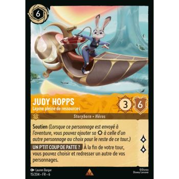 Item Judy Hopps, Einfallsreiches Kaninchen – 15/204 – AZS – Das Azuritmeer – Brillant – Premium – Französisch