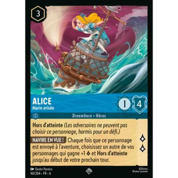 Item Alice, weise Seefahrerin – 161/204 – AZS – Das Azuritmeer – Superselten – Französisch
