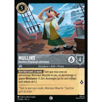 Item Mullins, Senior Crew Member – 177/204 – AZS – Das Azuritemeer – Brilliant – Premium – Französisch