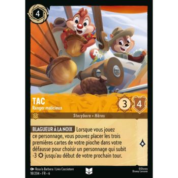 Item Tac, Schelmischer Ranger – 18/204 – AZS – Das Azuritmeer – Brillant – Premium – Französisch