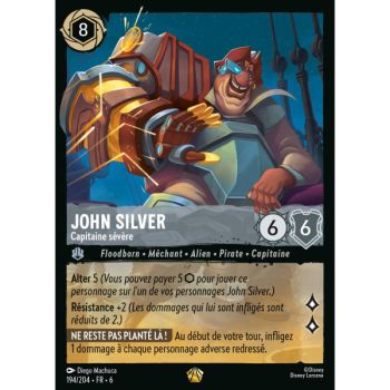 Item John Silver, Captain Stern – 194/204 – AZS – Das Azuritemeer – Legendär – Französisch