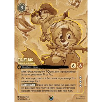 Item Chip & Chap, Rangers-Rescuers - 205/204 - AZS - Das Azuritmeer - Verzaubert - Französisch