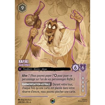 Item Rafiki, Ätherischer Führer - 208/204 - AZS - Das Azuritmeer - Verzaubert - Französisch