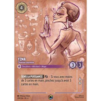 Item Yzma, die hinterhältige Chemikerin – 209/204 – AZS – Das Azuritmeer – Verzaubert – Französisch
