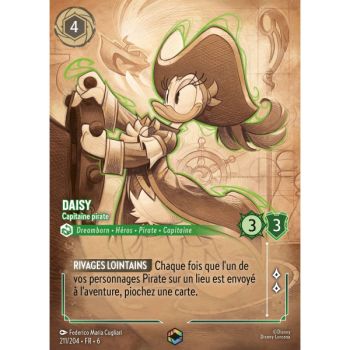 Item Daisy, Piratenkapitänin - 211/204 - AZS - Das Azuritmeer - Verzaubert - Französisch