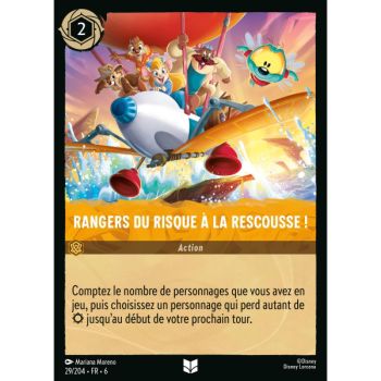 Item Risk Rangers zur Rettung! - 29/204 - AZS - Das Azuritmeer - Brillant - Premium - Französisch
