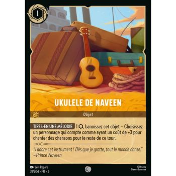 Item Naveen's Ukulele – 31/204 – AZS – La Mer Azurite – Brillant – Premium – Französisch