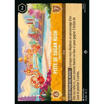 Item Sugar Rush Track, Ziellinie – 35/204 – AZS – Das Azuritmeer – Brillant – Premium – Französisch