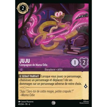 Item Juju, Mama Odies Gefährte – 41/204 – AZS – Das Azuritmeer – Brillant – Premium – Französisch