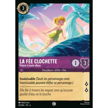 Item Tinkerbell, Fliegen mit voller Geschwindigkeit – 43/204 – AZS – Das Azuritmeer – Brillant – Premium – Französisch