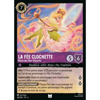 Item Tinkerbell, Königin der Azuritfeen – 48/204 – AZS – Das Azuritmeer – Brillant – Premium – Französisch
