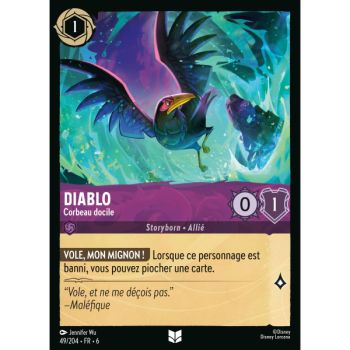 Item Diablo, Fügsamer Rabe – 49/204 – AZS – Das Azuritmeer – Brillant – Premium – Französisch
