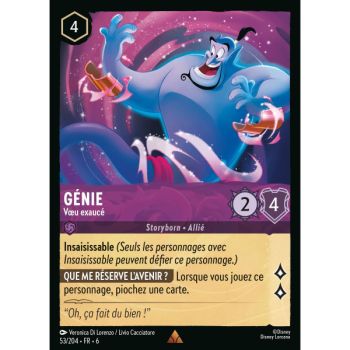 Item Genie, Wunsch erfüllt – 53/204 – AZS – Das Azuritmeer – Brillant – Premium – Französisch