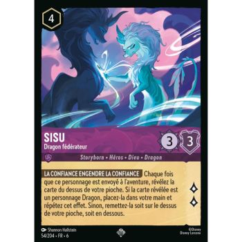 Item Sisu, der vereinigende Drache – 54/204 – AZS – Das Azuritmeer – Brillant – Premium – Französisch