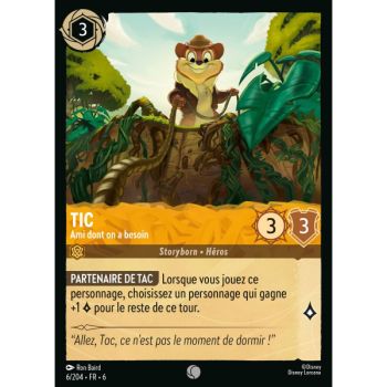 Item Tic, Freund, den wir brauchen – 6/204 – AZS – Das Azuritmeer – Brillant – Premium – Französisch