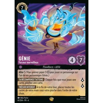 Item Genie, Marvelous Prankster – 61/204 – AZS – Das Azuritmeer – Brillant – Premium – Französisch