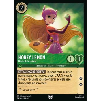 Item Honey Lemon, Chemie-Genie – 74/204 – AZS – Das Azuritmeer – Brillant – Premium – Französisch