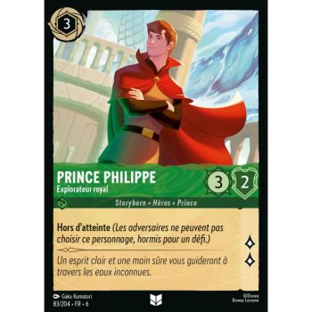 Item Prinz Philip, Royal Explorer – 83/204 – AZS – Das Azuritmeer – Brillant – Premium – Französisch