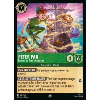 Item Peter Pan, Nimmerland-Witzbold - 85/204 - AZS - Das Azuritmeer - Brillant - Premium - Französisch