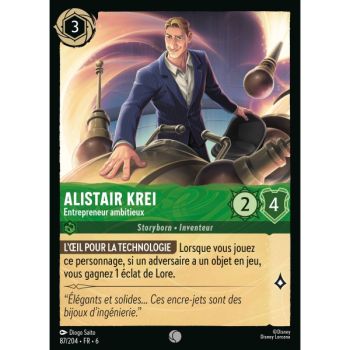 Item Alistair Krei, ehrgeiziger Unternehmer – 87/204 – AZS – Das Azuritmeer – Brillant – Premium – Französisch