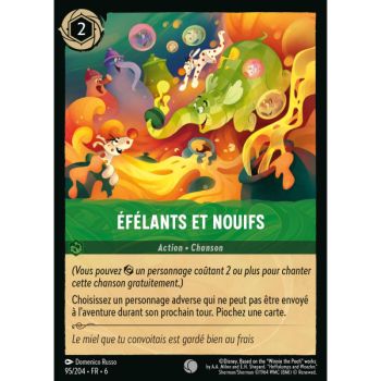 Item Éfélants et Nouifs – 95/204 – AZS – La Mer Azurite – Brillant – Premium – Französisch