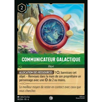 Item Galaktischer Kommunikator – 99/204 – AZS – Das Azuritmeer – Brillant – Premium – Französisch