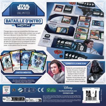 Lernbox – Einführungsschlacht: Hoth – Star Wars Unlimited – FR