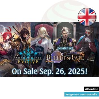 photo Box mit 12 Boostern – BP11 Bullet of Fate – Shadowverse Evolve – EN