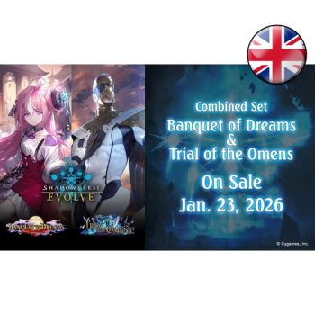 photo Box mit 12 Boostern - BP1415 Banquet of Dreams & Trial of the Omens - Shadowverse Evolve - EN