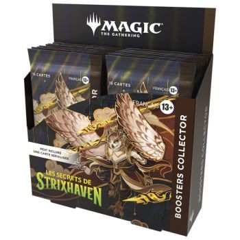 Box mit 12 Boostern – Sammleredition: Die Geheimnisse von Strixhaven – Magic: The Gathering – FR