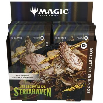 Box mit 12 Boostern – Sammleredition: Die Geheimnisse von Strixhaven – Magic: The Gathering – FR