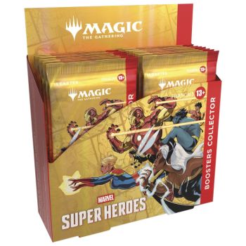 Box mit 12 Boostern – Sammleredition: Marvel Superhelden – Magic: The Gathering – FR