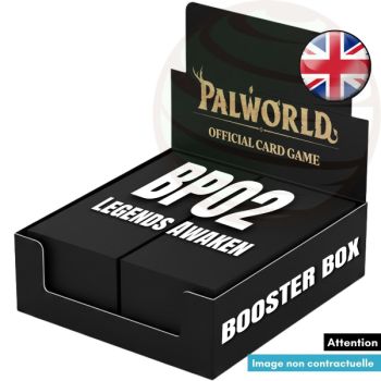 Box mit 12 Boostern – Legends Awaken [BP02] – Palworld TCG – EN