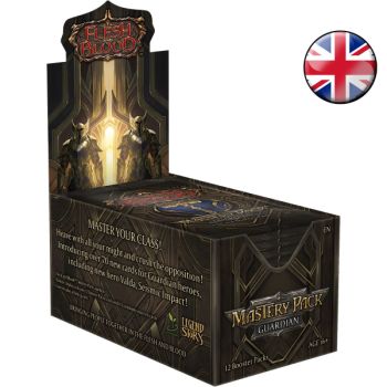 photo Box mit 12 Boostern - Mastery Pack Guardian - Flesh & Blood - FAB - EN