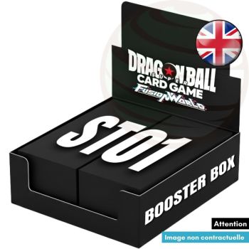Box mit 20 Boostern – ST01: Story Booster Band 1 – Dragon Ball Super CG Fusion World – EN
