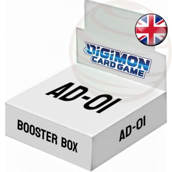 Item Box mit 24 Boostern – AD01 Digimon Generation – Digimon-Kartenspiel – EN