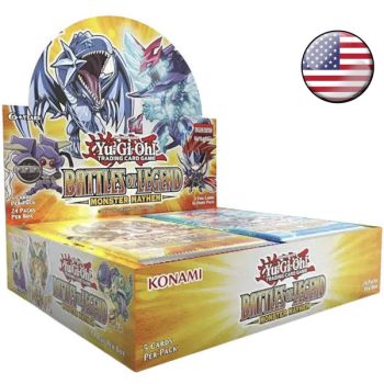 photo Schachtel mit 24 Boostern – Battles of Legend: Monster Mayhem – BLMM – Yu-Gi-Oh! – USA